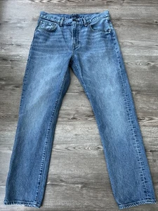 Levis Made And Crafted Pipe Straight Jeans Mid Rise Full Length Womens 29 - Picture 1 of 16