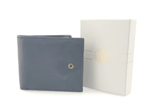Sheep Nappa RFID Proof Leather Wallet Zip Round Purse with Back Pocket for Cards - Picture 1 of 1