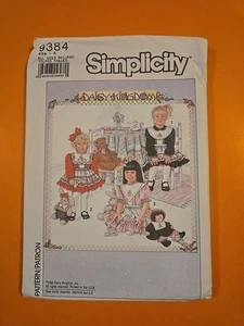 SIMPLICITY PATTERN   9384 CHILDS' DRESS & PINAFORE /  SIZE ALL - Picture 1 of 4