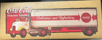 ERTL - Coca Cola 1954 Tractor Trailer Truck GMC w/ Great Dane Trailer #H843 NIB - Image 1 of 4