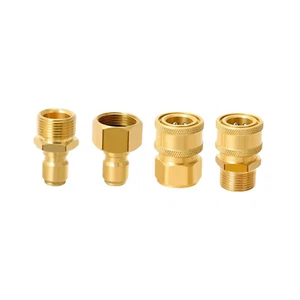 4PCS Pressure Washer Adapter Set Quick Disconnect Kit M22 Swivel 3/8'' Connect8w - Bild 1 von 10