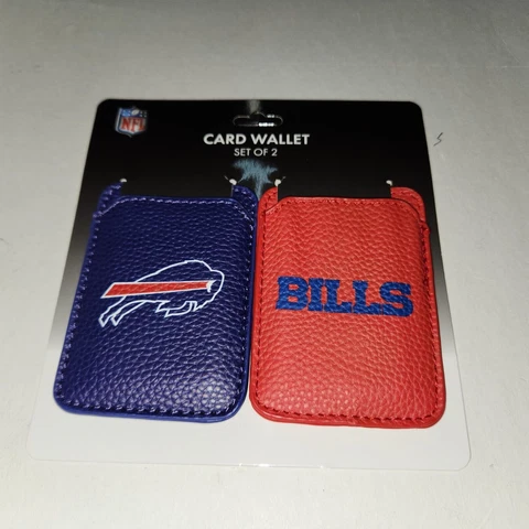 Buffalo Bills NFL Cell Phone Card Wallet Set of Two Cover