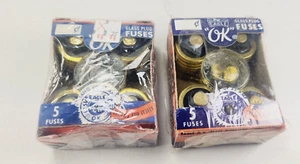 Stck 10 Eagle 125 V 6 & 25 Ampere NOS Kat Nr690 Glas Schraube Stecker Sicherungen Vintage 1964 - Bild 1 von 7