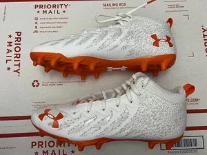 Under Armour SPOTLIGHT Mid Men's Football Cleats Style 3023963-114 MSRP $120 - Picture 1 of 2