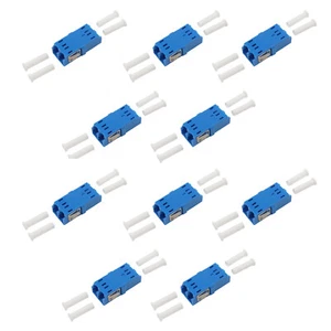 LC to LC Adapter Singlemode Multimode Duplex Fiber Optic Connector Coupler b - Picture 1 of 11