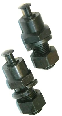 Cable de freno de estacionamiento de tambor trasero 9-1/2 placa de respaldo tacos de resorte Firebird Camaro Nova Foto 1 de 2