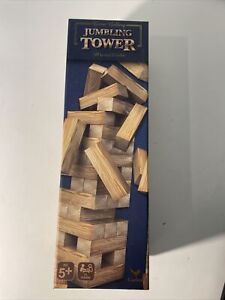 Game Gallery Jumbling Tower 48 Wood Blocks Cardinal #6054351