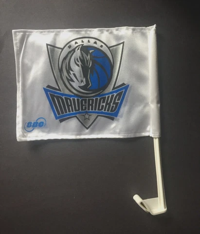 NBA Dallas Mavericks / SBC-  7-1/2" x 10-1/2" CAR FLAG SGA Cover
