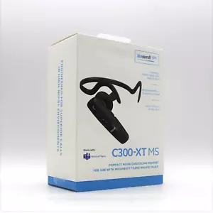 Blueparrot Noise Cancelling Headset C300-XT MS W/Walkie Talkie PTT - Picture 1 of 2