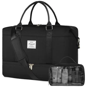 LOVEVOOK Travel Bag Weekender Bags for Women Carry on Overnight Bag with Shoe... - Picture 1 of 7
