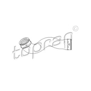 TOPRAN Ladeluftschlauch für VW Multivan V 7HM 7HN 7HF 7EF 7EM 7EN 1.9 TDI - Bild 1 von 1