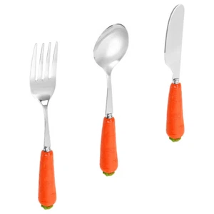 Stainless Steel Cutlery Set Travel Utensils Set Baby Spoons Baby Set - Picture 1 of 12