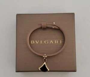 Brand New BVLGARI Divas' Dream Leather Bracelet (Discontinued Style) - Picture 1 of 12