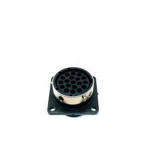 Souriau UTG01619S Panel Mount Female Square Flange Receptacle 19 Position IP65 - Picture 1 of 8