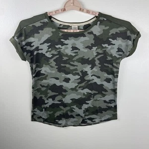 Conjunto de pijama Lucky Brand para mujer mediano M verde camuflaje salón ropa de dormir cómoda - Imagen 1 de 24