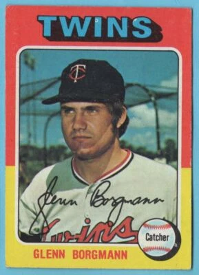 1975 Topps Glenn Borgmann Minnesota Twins #127 - Image 1 of 2