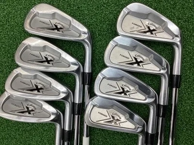 Callaway X FORGED USA Irons #3-9,Pw(8Clubs)/RIFLE PROJECT/Flex:SX/ Iron set - Image 1 of 4