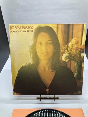 Joan Baez бриллианты и ржавчина винтажный виниловая пластинка 1975 A & M запись SP-4527 - Изображение 1 из 4