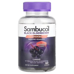 Sambucol, saúco negro, gomitas inmunes avanzadas, 60 gomitas, caducidad: 06/2027 - Imagen 1 de 2