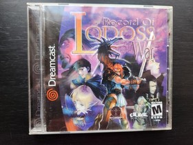 Record of Lodoss War (Sega Dreamcast, 2001) CIB - Complete - Tested