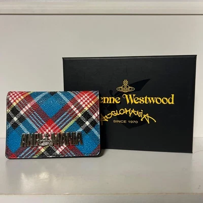 Vivienne Westwood plaid card case - Image 1 of 4