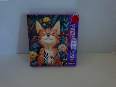 Puzzlebug 350-Piece Deluxe Jigsaw Puzzle-Kitty Napping-Brand New!! - Image 1 of 2