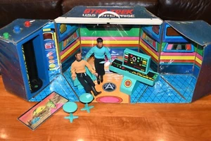 MEGO Star Trek USS Enterprise Bridge 1975 juego con figuras de acción cinturones phaser - Imagen 1 de 19