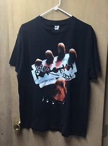 2009 JUDAS PRIEST "British Steel" 30th Concert Tour XL T-Shirt ROB HALFORD - Picture 1 of 3
