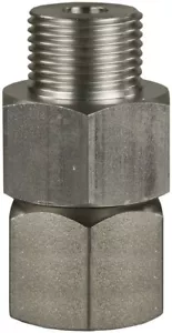 Stainless Steel High Pressure Swivel Fitting Adaptor Water Wash 280 Bar 3/8" BSP - Picture 1 of 1