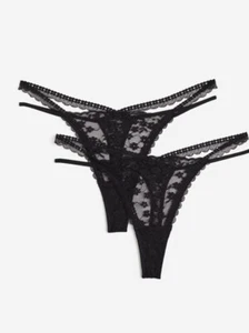 H&M Unterhose Tangas aus Spitze - Bild 1 von 6