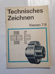 Technisches Zeichnen Klassen 7 und 8 Lehrbuch DDR 1978 - Picture 1 of 7