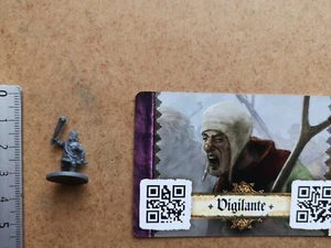 VIGILANTE MINI+CARD/15MM MINIATURE/DESTINIES/TIME OF LEGENDS/JOAN OF ARC/G190 - Imagen 1 de 1