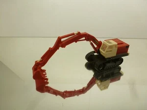 BOURBON 09A POCLAIN CRAWLER EXCAVATOR BAGGER PLASTIC - RARE -1:50/43- GOOD - 171 - Imagen 1 de 8