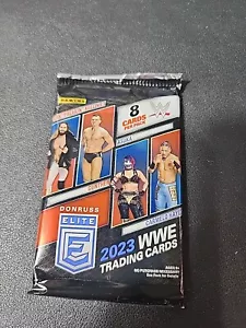 2023 Panini Donruss Elite WWE Wrestling Hobby Pack (8) carte confezione da 1 - Foto 1 di 1