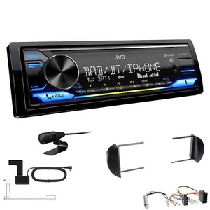 JVC DAB+ Bluetooth inkl. Antenne Autoradio für Volkswagen VW New Beetle + Cabrio - Bild 1 von 6