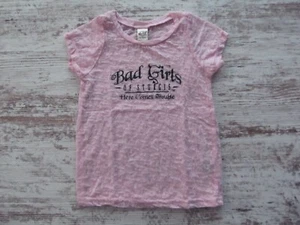 BAD GIRLS OF STURGIS Here Comes Trouble! Adorable Baby Girl 24M Pink T-Shirt Top - Picture 1 of 7