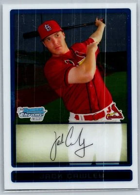 2009 Bowman Chrome Jack Cawley 1st Bowman Rookie St. Louis Cardinals RC - Image 1 of 2