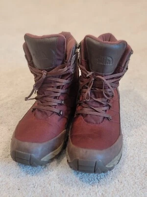 North Face impermeável caminhada Borgonha isolada tamanho 12 - Imagem 1 de 4