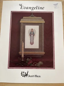 Cross Stitch Pattern Booklet: Evangeline (Just Nan) Angel - Picture 1 of 2