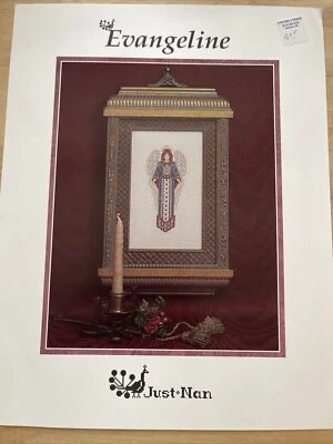 Cross Stitch Pattern Booklet: Evangeline (Just Nan) Angel - Image 1 of 2