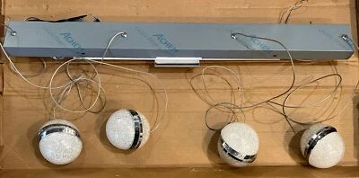 George Kovacs P1444-077-L Silver Slice Pendant Ceiling Light Integrated LED - Image 1 of 4