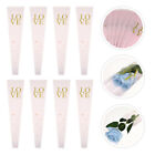  50 Pcs Flower Sleeve Sleeves for Bouquets Floral Gift Bags Packaging Rose