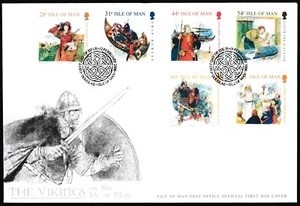 Isle of Man FDC 2008.02.18. The Vikings Viking Heritage Series Z1093 - Picture 1 of 8