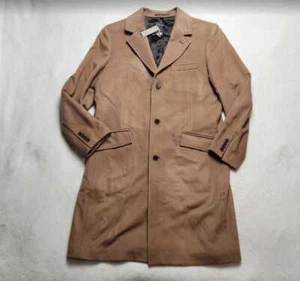 New men's J Crew Ludlow Topcoat in wool blend top over coat in Toffee - Picture 1 of 15