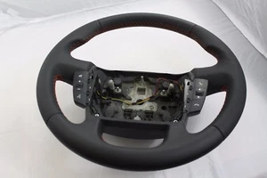 LENKRAD CITROEN JUMPER FACELIFT 2014+ NEU BEZIEHEN NEUBEZIEHEN + DAUMENAUFLAGEN  - Bild 1 von 7