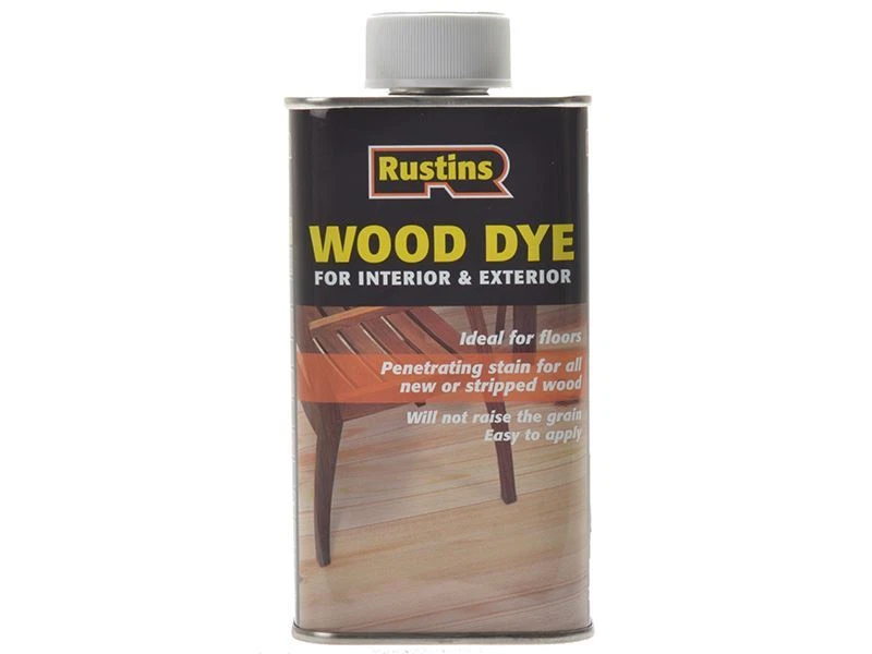 Rustins Tinte para Madera, Color Ébano, 250 ml - Imagen 1 de 1