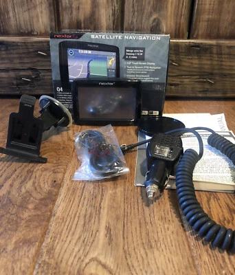 NEXTAR Q4-04 4.3 Inch Touch Screen GPS Navigation System Very Good Condition - Image 1 of 4