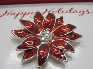 Broche de pascua esmaltado con pedrería, nuevo en caja, 1,5" - Imagen 1 de 5