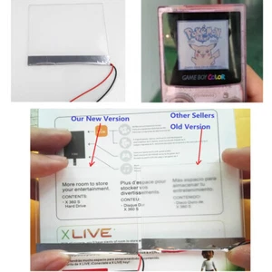 New Version For GBC Nintendo Game Boy Color Frontlit Frontlight Front Light Kit - Picture 1 of 6
