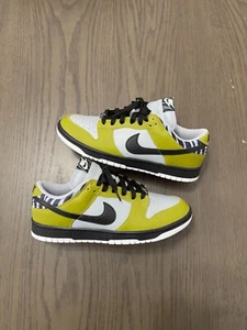 Nike Dunk Low 'Olive/Grey' sz 9.5 NBY ID sb undftd stussy vtg futura tiffany - Picture 1 of 5